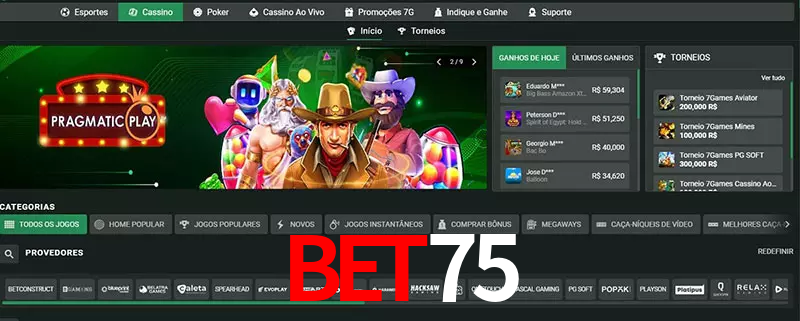 cassino bet75